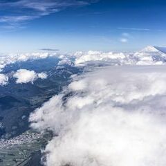 Flugwegposition um 15:28:46: Aufgenommen in der Nähe von Irdning, 8952, Österreich in 2930 Meter